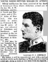 Addyman Lt OJ Yorks Evenin Post 9 February 1915.JPG