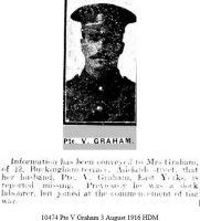 10474 Pte V Graham 3 August 1916 HDM.JPG